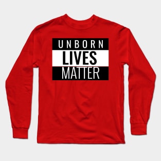 Unborn Lives Matter Long Sleeve T-Shirt